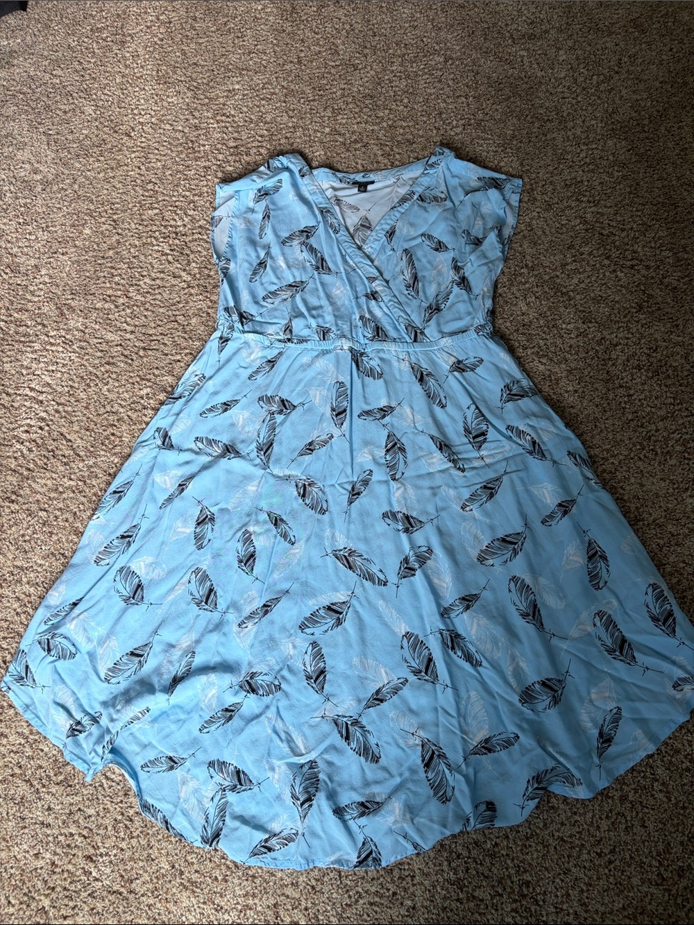 Torrid feather dress